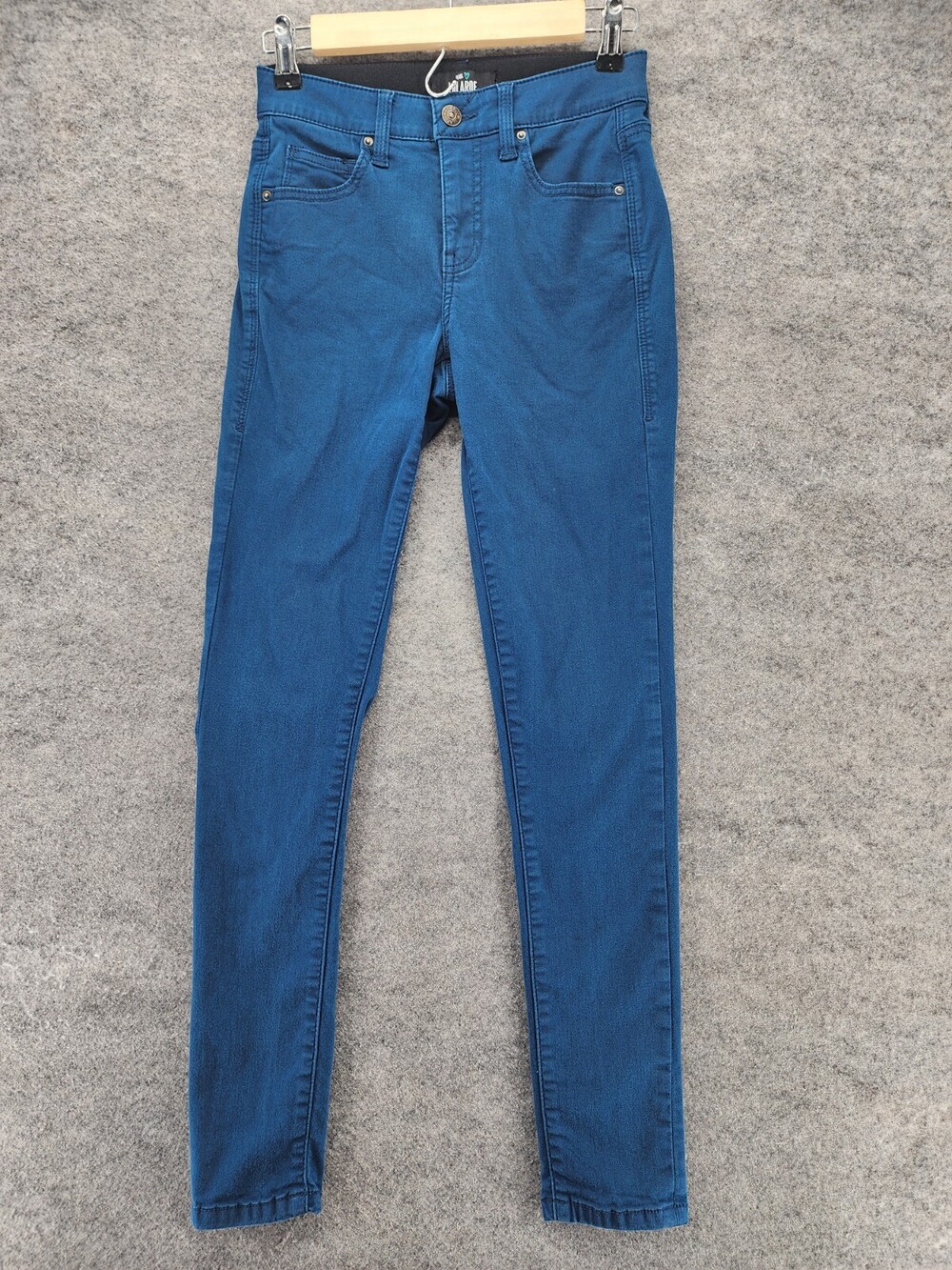 Lularoe Jeans Womens 24 Skinny Blue Denim Mid Rise 26x27